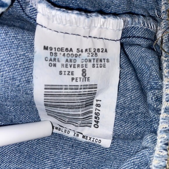 Chic Jeans Elastic Waist Denim Pants, 8 Petite - Picture 6 of 10